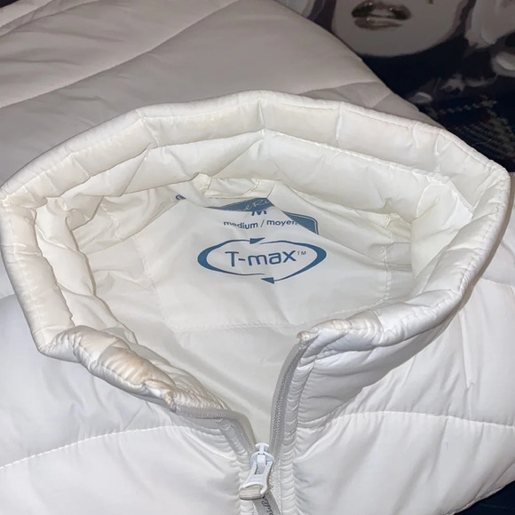 Wind River Vintage White Puffer Vest Size M - Picture 10 of 11